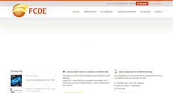 Desktop Screenshot of fcde-chauffage.com